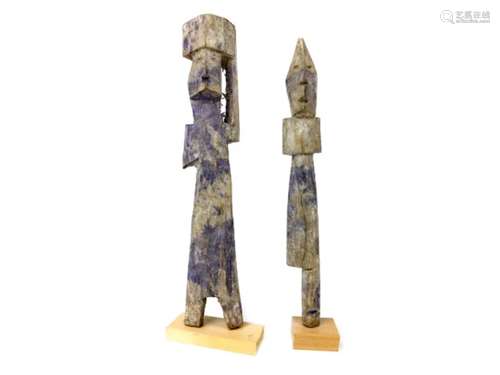 A PAIR OF ASHANTI VOTIVE FIGURES