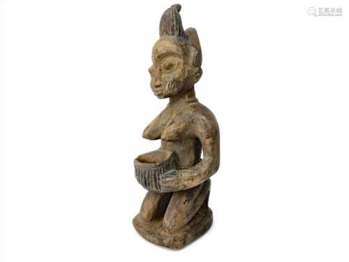 A YORUBAN CARVING