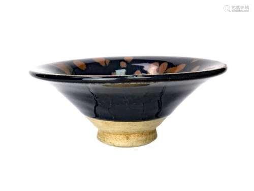 A CHINESE JIAN WARE TEA BOWL