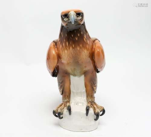 Karl Ens German Porcelain Eagle Sculpture
