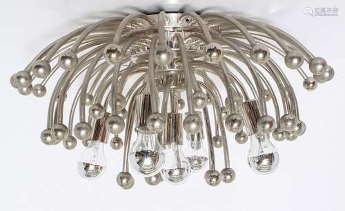 Mid-Century Modern Pistello Flush Mount Fixture