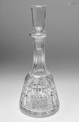 Cut Crystal Decanter & Stopper