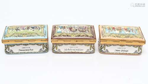 Cartier Bilston & Battersea Enamel Boxes, 3