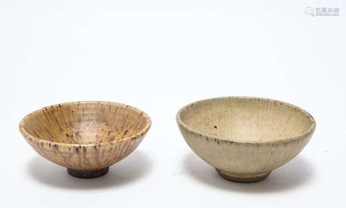 Danish Modern Style Stoneware Art Pottery Bowls, 2