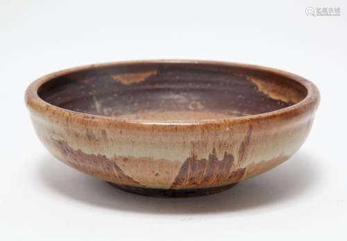 Danish Modern Style Stoneware Art Pottery Bowl