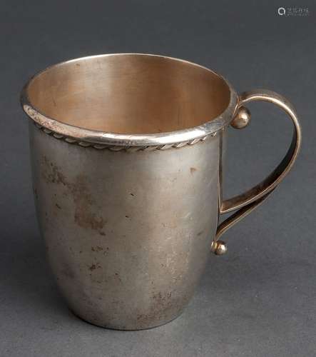 Georg Jensen Danish Silver Handled Cup