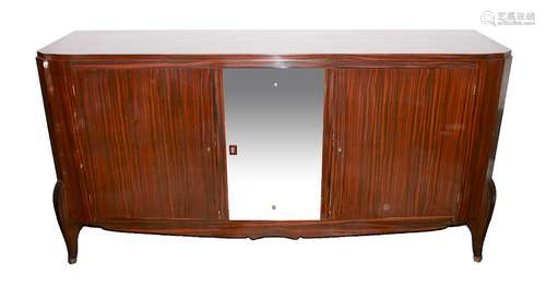 Jules Leleu Manner Art Deco Sideboard