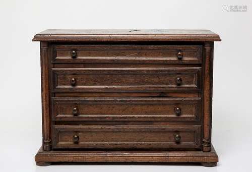 Antique Italian Miniature Chest of Drawers