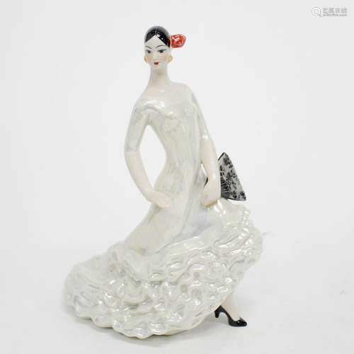 Russian Porcelain Figure, Vintage Soviet-Era