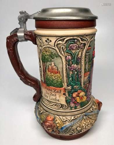 Vintage Germany Beer Mug Stein