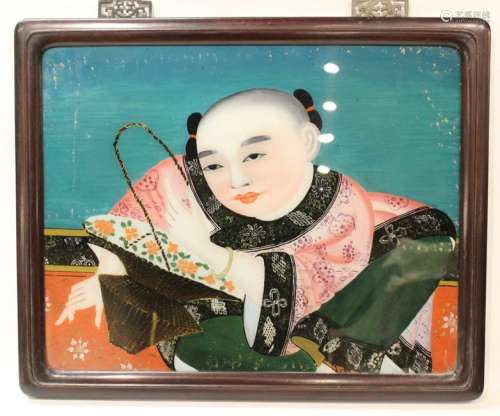 Chinese Reverse Glass Painting