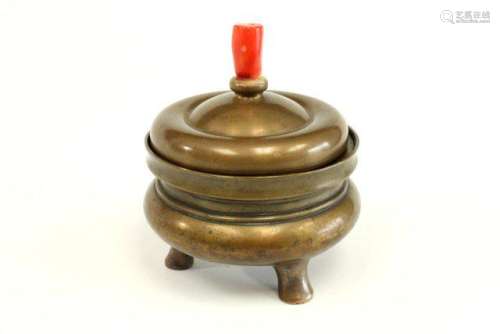 19th Century TRIPOD BRONZE CENSER