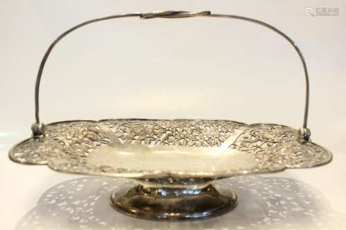 Chinese Silver Basket