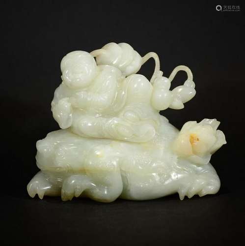 18th Century HETIAN JADE CARVING