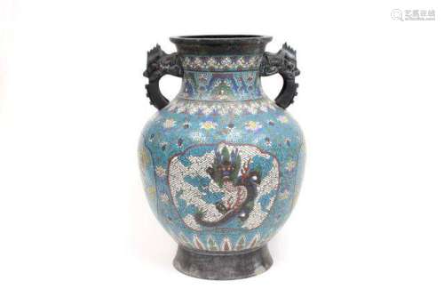 19th Centur, cloisonne Vase