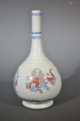 An exceptional WUCAI VASE