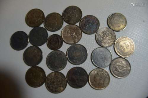 Group of Chinese old coins