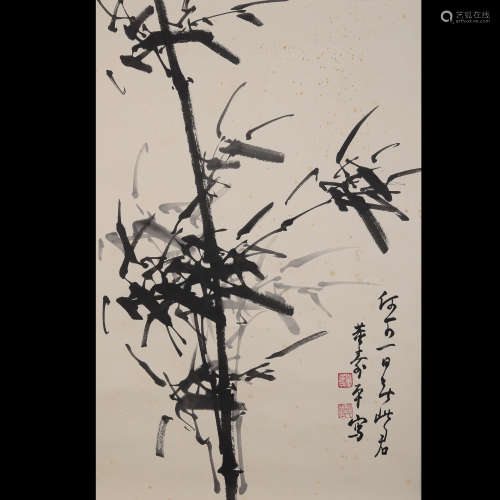 CHINESE PAINTING OF BAMBOO