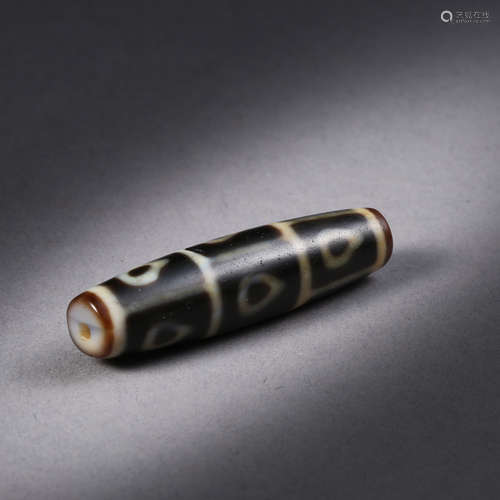 ANCIENT CHINESE TIBETAN DZI BEAD TIANZHU