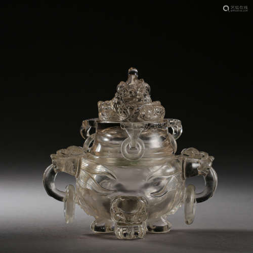 ANCIENT CHINESE CRYSTAL CENSER
