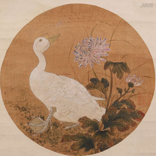 CHINESE PAINTING OF FLOWER AND BIRD