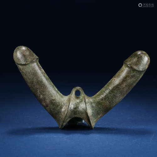 ANCIENT CHINESE BRONZE PENIS