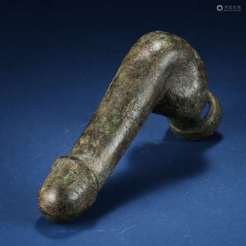 ANCIENT CHINESE BRONZE PENIS