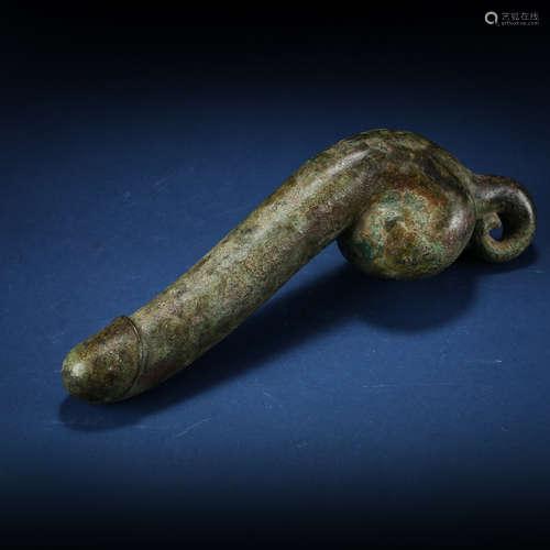 ANCIENT CHINESE BRONZE PENIS