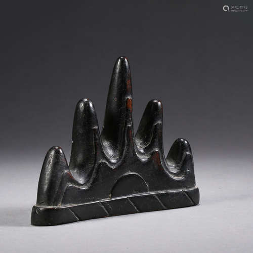 ANCIENT CHINESE ROSEWOOD PENHOLDER