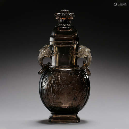 ANCIENT CHINESE CRYSTAL VASE