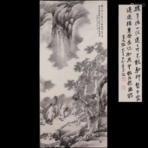 CHINESE PAINTING OF LANDSCAPE