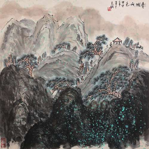 CHINESE PAINTING OF LANDSCAPE