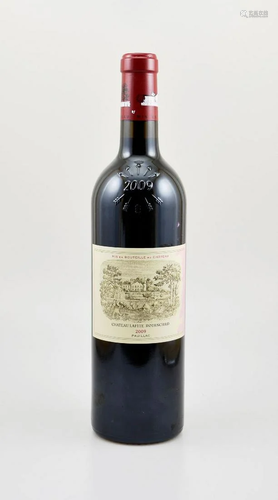 1 bottle 2009 Chateau Lafite Rothschild,