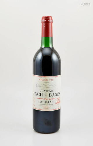 1 bottle 1989 Chateau Lynch Bages,