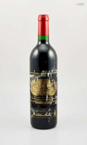 1 bottle 1998 Chateau Palmer,
