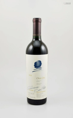 4 bottles of 1993 Opus One,