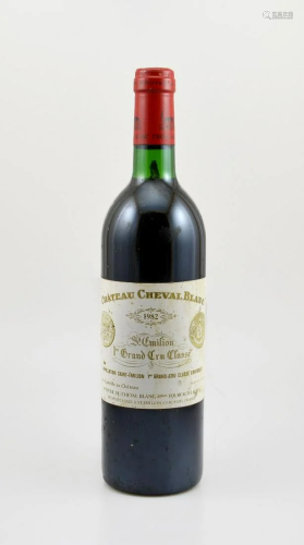 1 bottle 1982 Chateau Cheval Blanc,