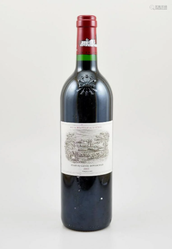 1 bottle 2003 Chateau Lafite Rothschild,
