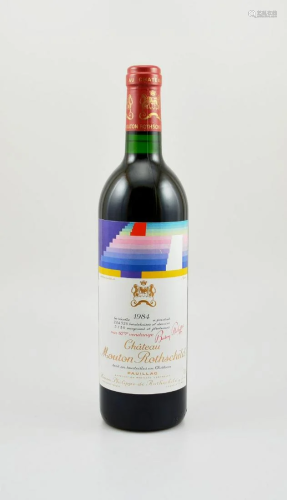 1 bottle 1984 Chateau Mouton Rothschild,