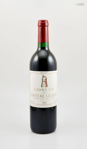 1 bottle 1992 Chateau Latour,