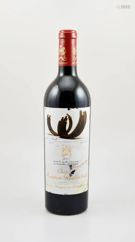 1 bottle 2007 Chateau Mouton Rothschild,