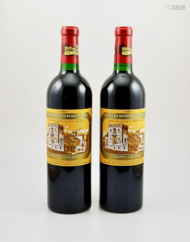 2 bottles of 1997 Chateau Ducru-Beaucaillou,