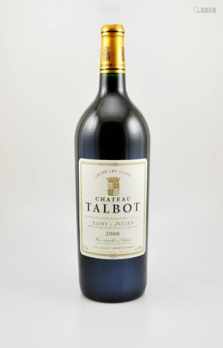 1 magnum bottle 2000er Chateau Talbot,