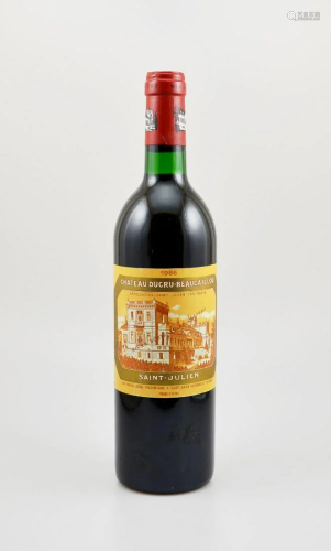 1 bottle 1986 Chateau Ducru-Beaucaillou,