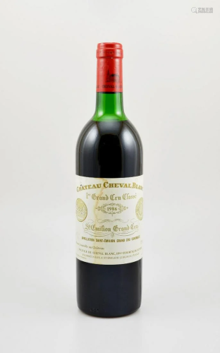 1 bottle 1986 Chateau Cheval Blanc,