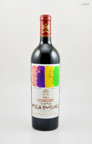 1 bottle 2001 Chateau Mouton Rothschild,