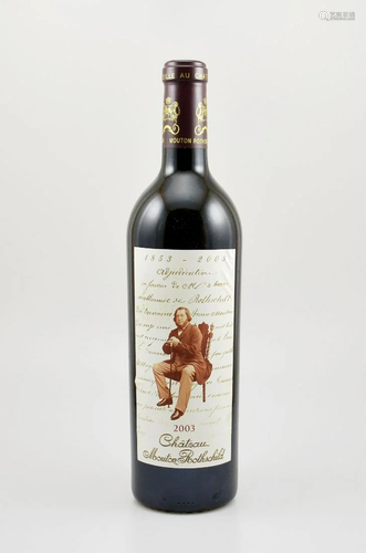 1 bottle 2003 Chateau Mouton Rothschild,