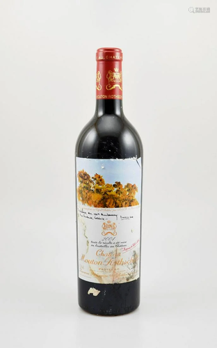 1 bottle 2004 Chateau Mouton Rothschild,