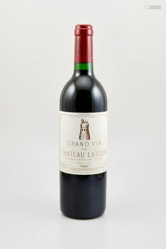 1 bottle 1992 Chateau Latour,