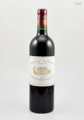 1 bottle 2003 Chateau Margaux,